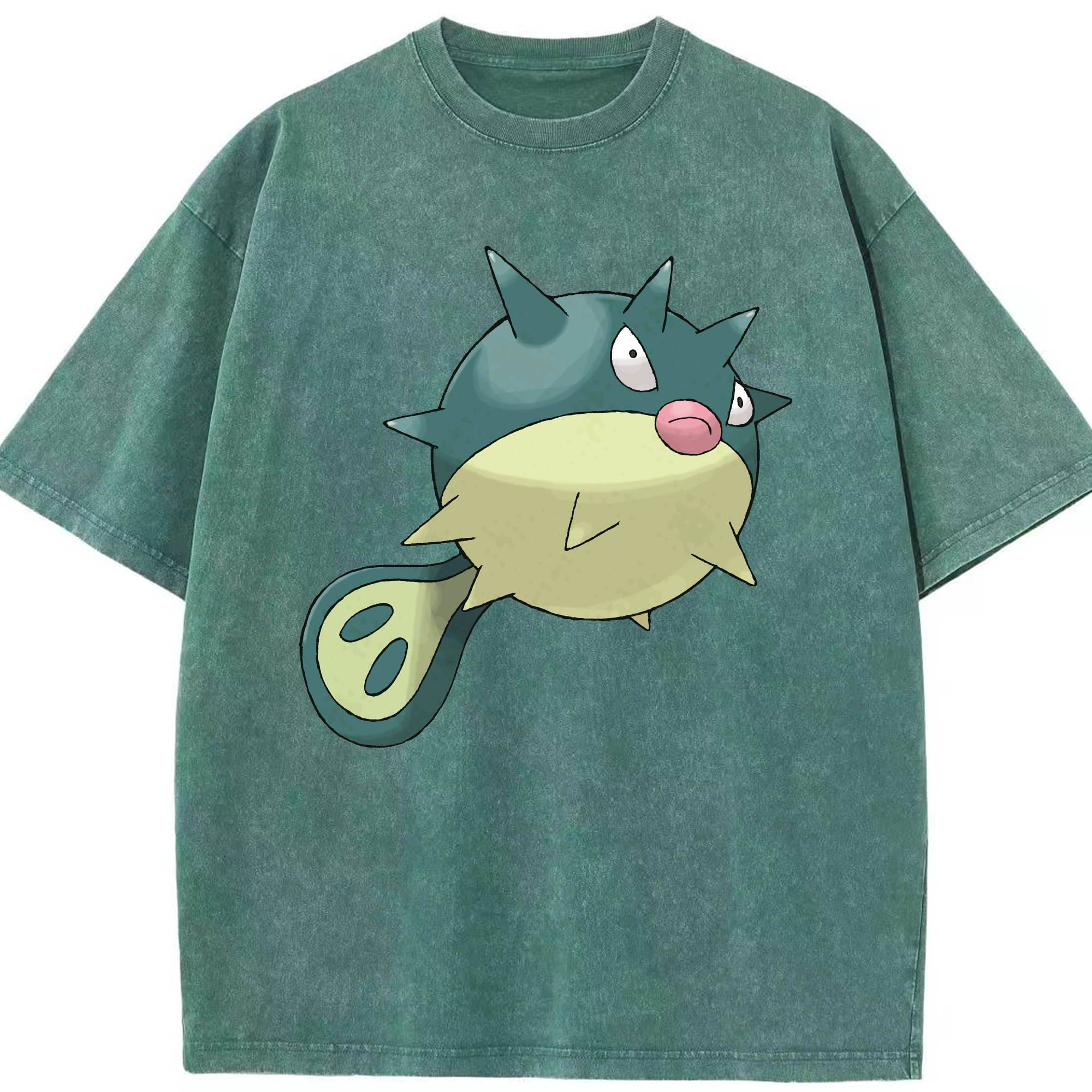 （画像用） ポケットモンスター Pokémon 綿100% ヴィンテージ風 半袖Tシャツ（フロントプリント）